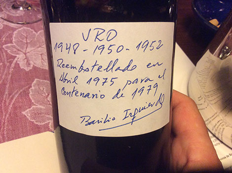 Un trozo de Rioja se escribe con ‘B’ de Basilio