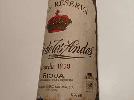 Getting a taste for old Paternina vintages at Conde de los Andes in Rioja
