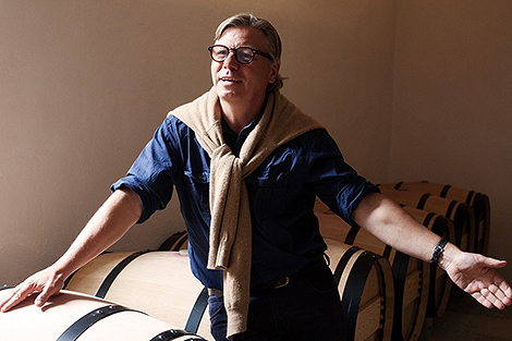Peter Sisseck, portrait of a mature winemaker