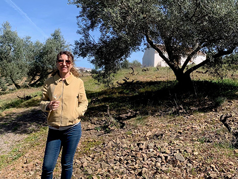 Victoria Ordóñez y la voluntad de hacer revivir los Montes de Málaga